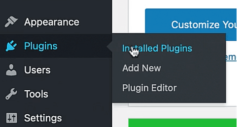 Installed plugins